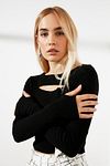 Bluse - Schwarz - Slim Fit