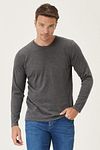 Pullover - Grau - Slim Fit