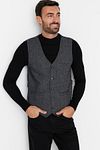 Weste - Schwarz - Basic