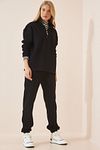 Sweatsuit - Black - Regular fit
