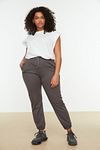 Große Größen in Sweathose - Grau - Jogger