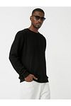 Pullover - Schwarz - Regular Fit
