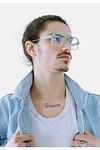 Sonnenbrille - Grau - Unifarben