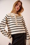 Pullover - Schwarz - Regular Fit
