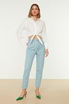 Jeans - Blau - Mom