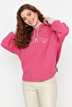 Sweatshirt - Rosa - Relaxed Fit