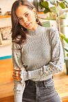 Sweater - Gray - Slim fit
