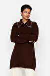 Sweater - Brown - Regular fit