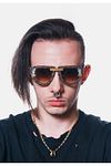 Sonnenbrille - Gold - Unifarben