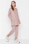 Sweatsuit-Set - Beige - Regular Fit
