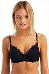 Bra - Black - Plain