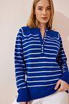 Pullover - Blau - Regular Fit