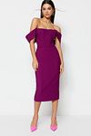 Dress - Purple - Bodycon
