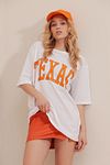 T-Shirt - Weiß - Oversized