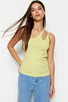 Blouse - Yellow - Slim fit