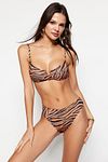Bikini-Hose - Mehrfarbig - Animal Print