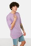 T-Shirt - Lila - Oversized