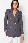 Blazer - Grau - Oversized