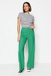 Pants - Green - Wide leg