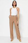 Hose - Grau - Wide Leg