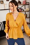 Bluse - Gelb - Regular Fit