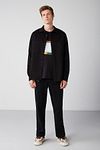 Hemd - Schwarz - Relaxed Fit