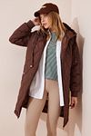 Winterjacke - Braun - Parka