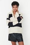 Pullover - Beige - Oversized