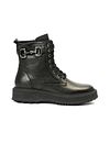 Stiefelette - Schwarz - Flacher Absatz
