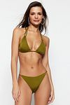 Bikini-Hose - Grün - Unifarben