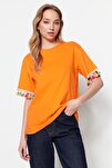 T-Shirt - Orange - Boyfriend