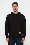Sweatshirt - Schwarz - Oversized