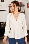 Bluse - Weiß - Regular Fit