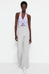 Hose - Grau - Wide Leg