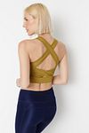 Sports Bra - Green - Plain