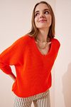 Sweater - Orange - Oversize