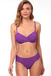 Bikini-Set - Lila - Unifarben