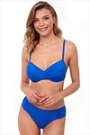 Bikini-Set - Dunkelblau - Unifarben