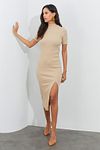 Dress - Beige - Bodycon