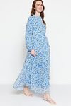 Kleid - Blau - Basic