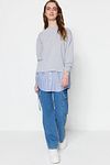 Sweatshirt - Gray - Regular fit