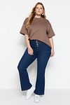 Große Größen in Jeans - Blau - Slim