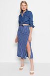 Skirt - Blue - Midi