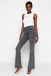 Jeans - Grau - Wide Leg