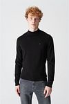 Sweater - Black - Slim fit