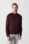 Sweater - Burgundy - Slim fit
