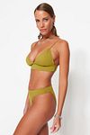 Bikini-Set - Grün - Unifarben
