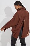 Shirt - Brown - Oversize