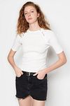 Blouse - Ecru - Regular fit