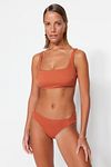Bikini-Set - Braun - Unifarben